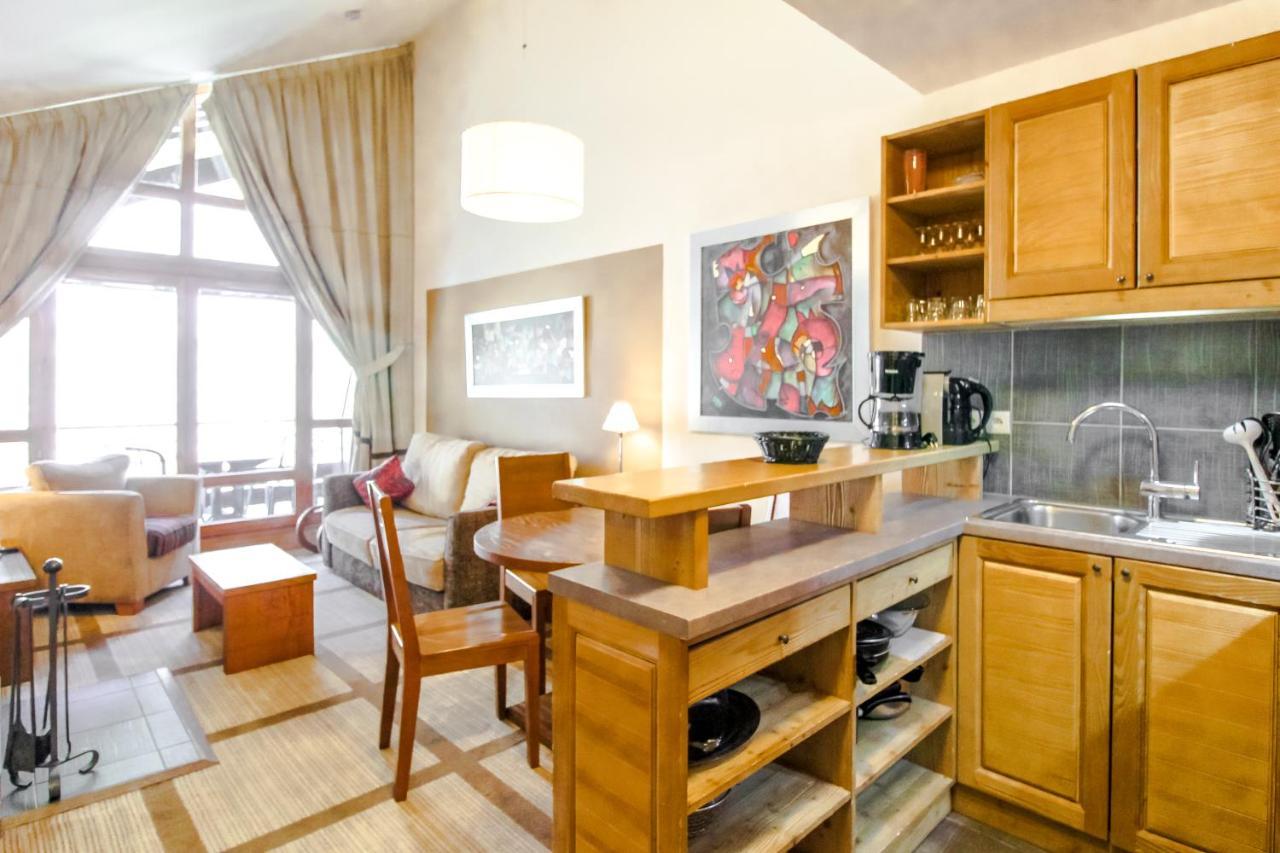 Les Terrasses D'Eos, 1-Bed Apartment With Fireplace, Ski In, Ski Out Flaine Zewnętrze zdjęcie