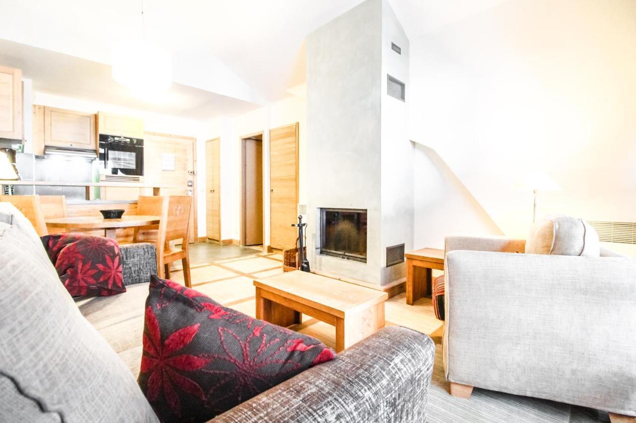 Les Terrasses D'Eos, 1-Bed Apartment With Fireplace, Ski In, Ski Out Flaine Zewnętrze zdjęcie