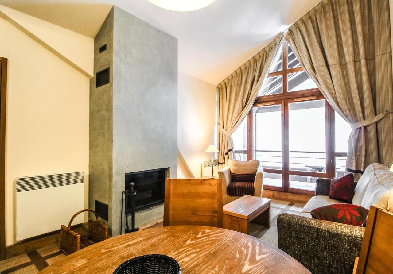 Les Terrasses D'Eos, 1-Bed Apartment With Fireplace, Ski In, Ski Out Flaine Zewnętrze zdjęcie