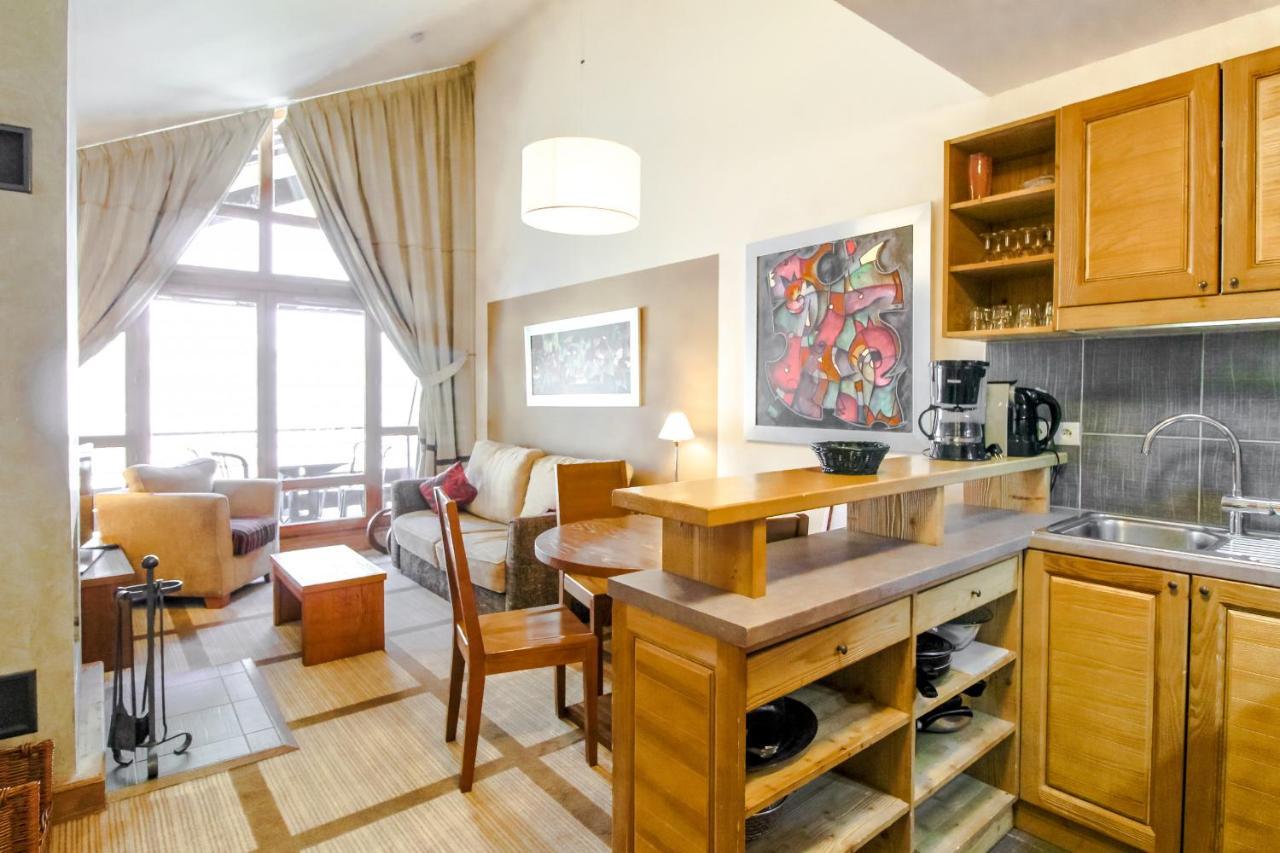 Les Terrasses D'Eos, 1-Bed Apartment With Fireplace, Ski In, Ski Out Flaine Zewnętrze zdjęcie
