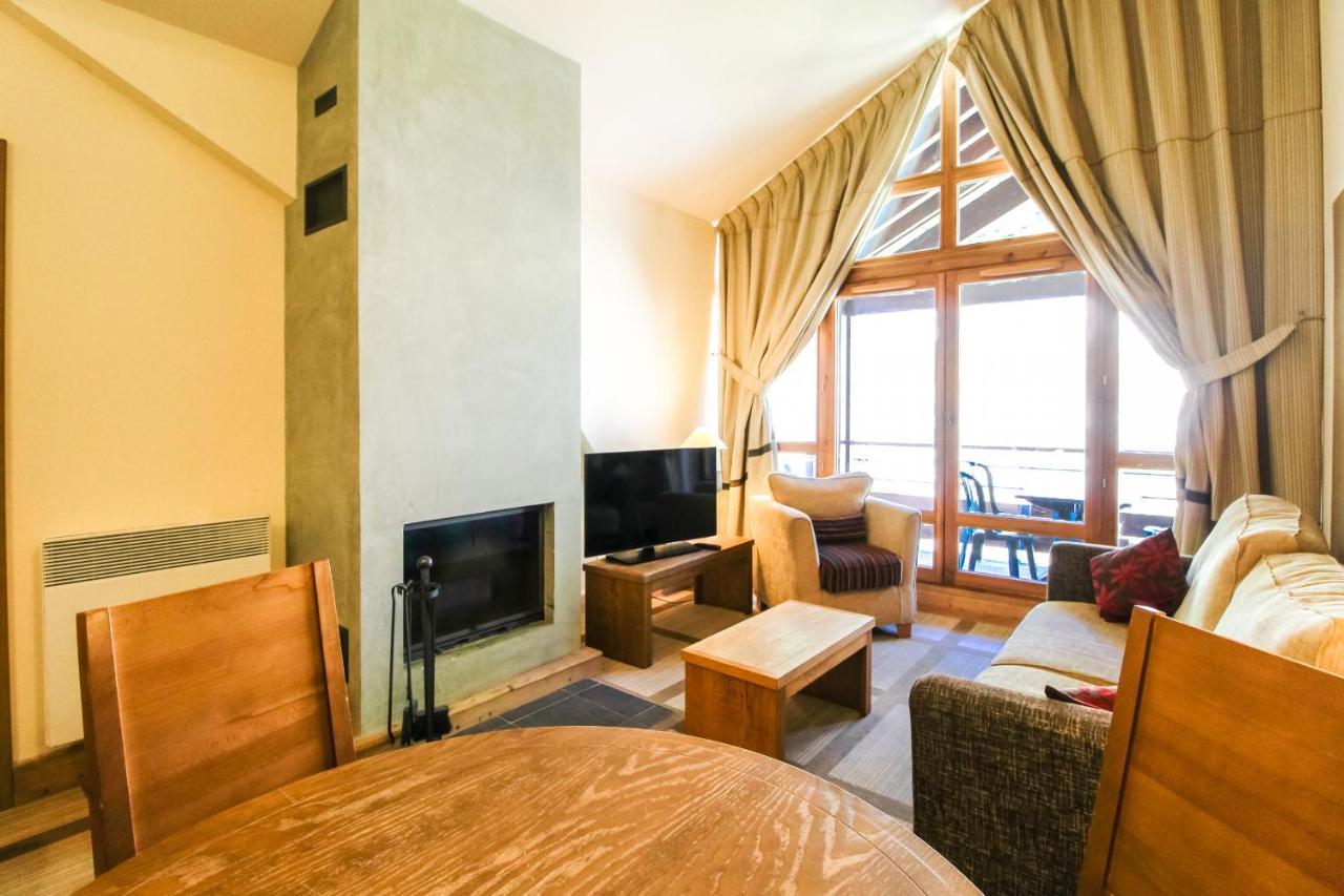 Les Terrasses D'Eos, 1-Bed Apartment With Fireplace, Ski In, Ski Out Flaine Zewnętrze zdjęcie