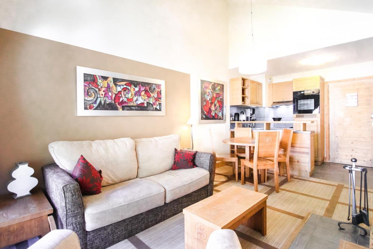 Les Terrasses D'Eos, 1-Bed Apartment With Fireplace, Ski In, Ski Out Flaine Zewnętrze zdjęcie