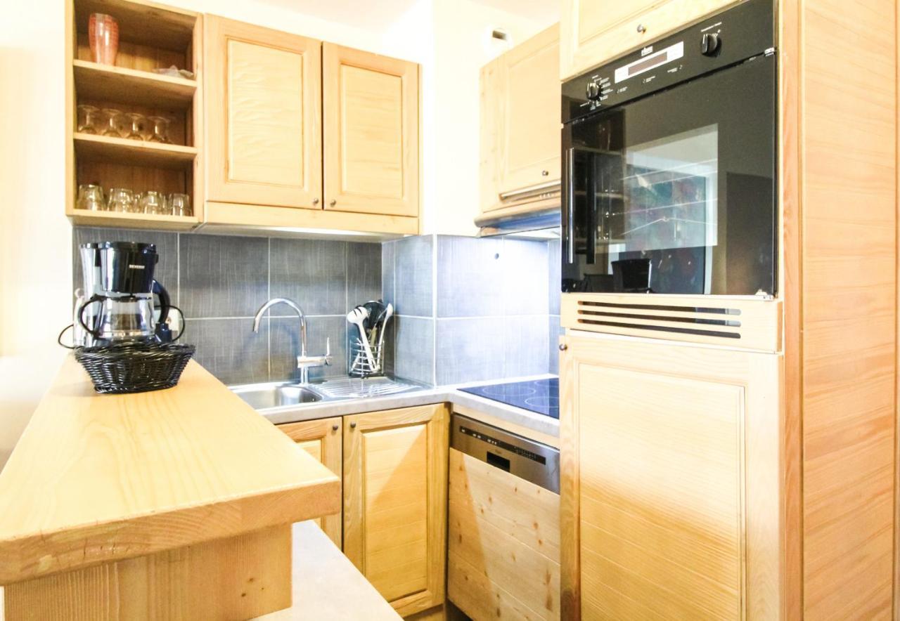 Les Terrasses D'Eos, 1-Bed Apartment With Fireplace, Ski In, Ski Out Flaine Zewnętrze zdjęcie